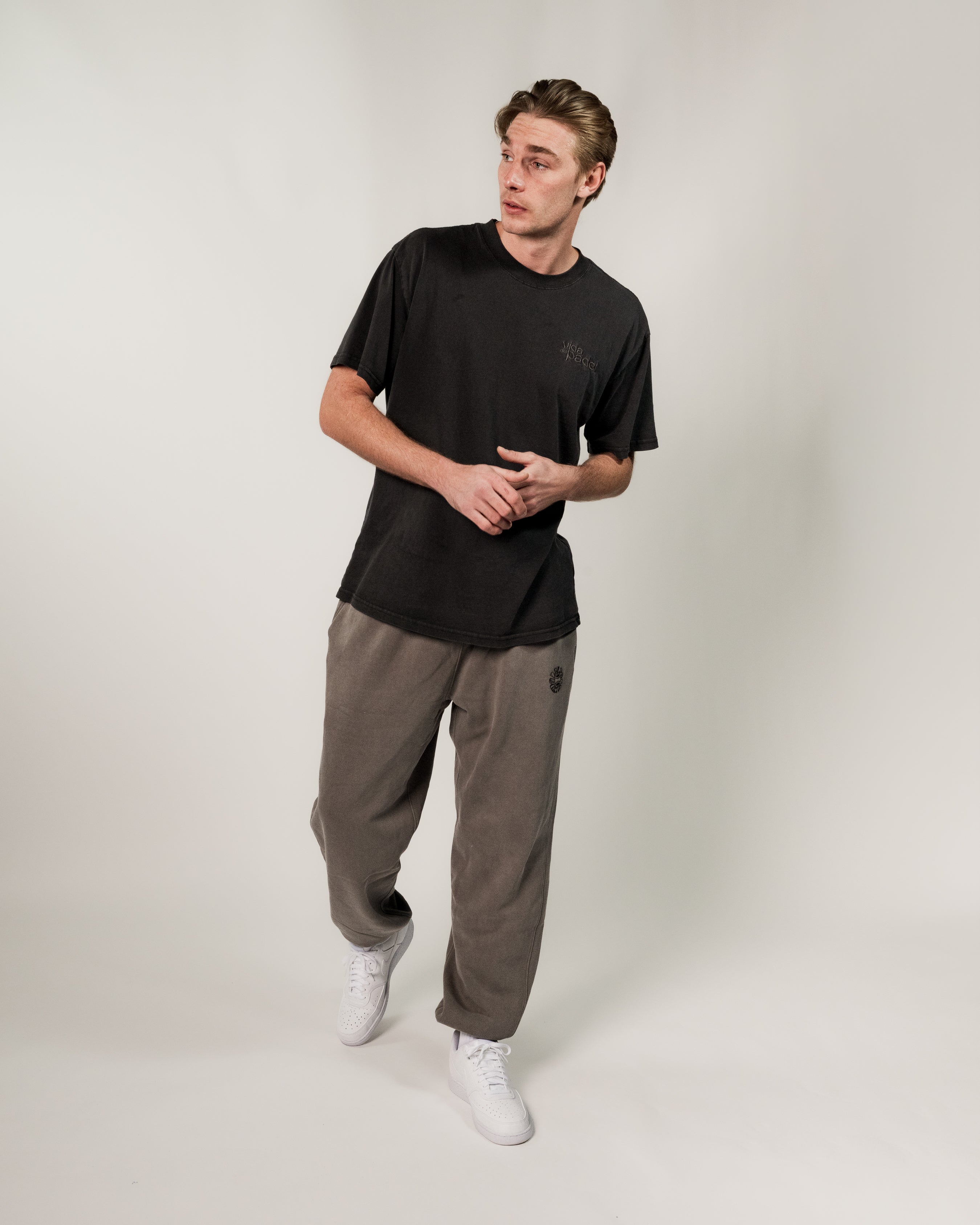 Vida Del Padel T-Shirt - Vintage Black