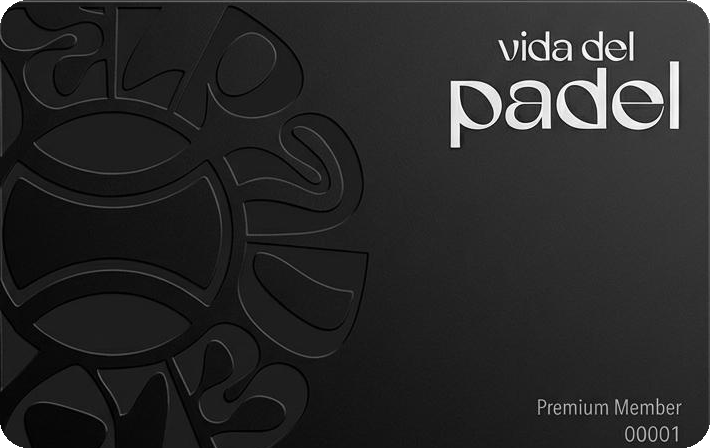 Vida Del Padel Premium Member card